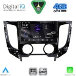 DIGITAL IQ RSG 6437_CPA A/C (9inc) MULTIMEDIA TABLET for MITSUBISHI L200 mod. 2015-2019 with A/C