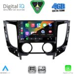 DIGITAL IQ RSG 6437_CPA A/C (9inc) MULTIMEDIA TABLET for MITSUBISHI L200 mod. 2015-2019 with A/C - Image 2