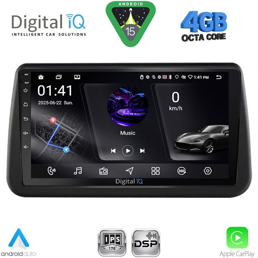 RSG6494_15 DIGITAL IQ RSG 6494_CPA (9inc) MULTIMEDIA TABLET for OPEL MERIVA mod. 2010-2017 - Image 1