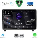 DIGITAL IQ RSG 6517_CPA (9inc) MULTIMEDIA TABLET for PEUGEOT 407 mod. 2004-2011