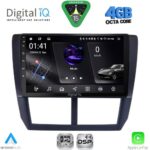 DIGITAL IQ RSG 6662_CPA (9inc) MULTIMEDIA TABLET for SUBARU FORESTER - IMPREZA - XV mod. 2008-2013