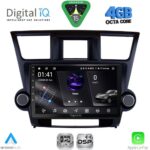 DIGITAL IQ RSG 6719_CPA (10inc) MULTIMEDIA TABLET for TOYOTA HIGHLANDER mod. 2008-2015