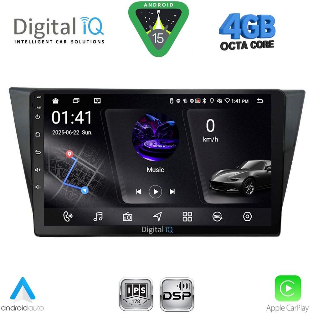 RSG6761_15 DIGITAL IQ RSG 6761_CPA (10inc) MULTIMEDIA TABLET for VW TIGUAN mod. 2016-2024 - Image 1