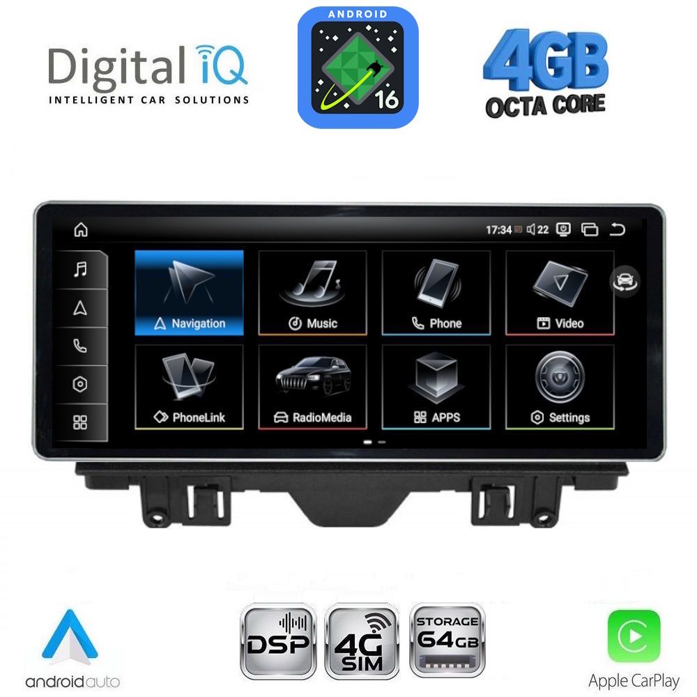TPG15915_16 DIGITAL IQ TPG 15915_CPA (10.25inc) MULTIMEDIA SYSTEM for AUDI A3 mod. 2013-2021 - Image 1