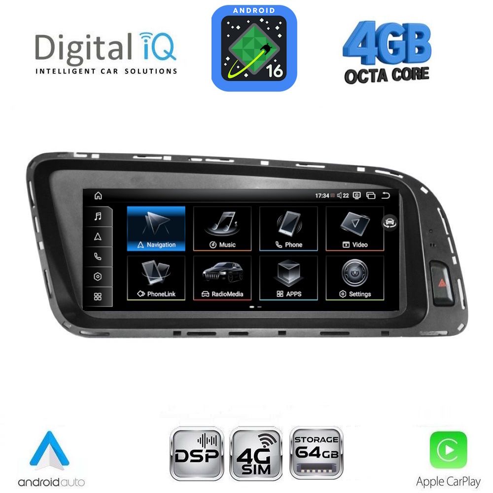 TPG15929-16 DIGITAL IQ TPG 15929_CPA (8.8inc) MULTIMEDIA SYSTEM for AUDI Q5 mod. 2008-2018 - Image 1