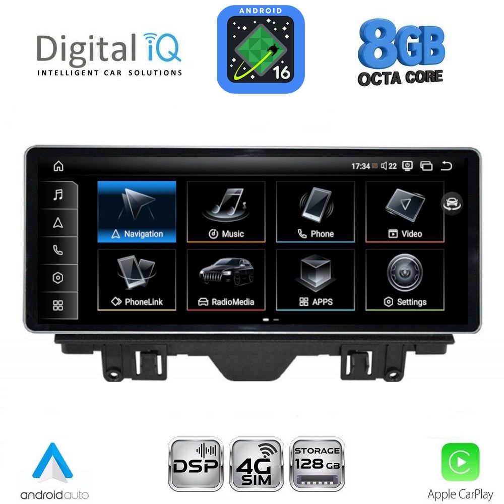 TPG16915_16 DIGITAL IQ TPK 16915_CPA (10.25'') MULTIMEDIA SYSTEM for AUDI A3 mod. 2013-2021 - Image 1