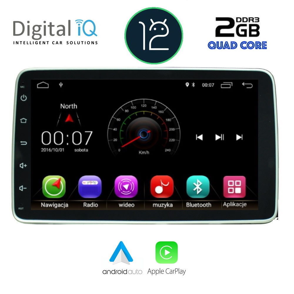 X356_12 DIGITAL IQ X356M_CPA (9'' DECK) MULTIMEDIA SYSTEM for FIAT TIPO mod. 2019-2023 - Image 1