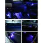 DIQ AMBIENT NISSAN XTRAIL II (CF) (Digital iQ Ambient Light for NISSAN XTRAIL mod. 2014-2021 with 18 Lights) CARBON FIBER - Image 5