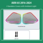 DIQ AMBIENT AUDI A5 ADPJ24 (Digital iQ Ambient Light for AUDI A5 mod. 2016-2024, 2 Speakers Covers)