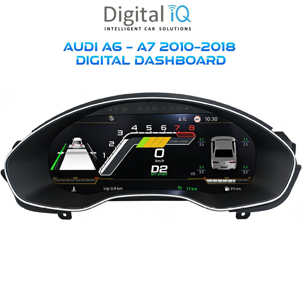 AUDI_A6-A7_2010-18_Digital_Dashboard_DYL917_01 DIGITAL IQ DYL 917_DC (12.3in) DIGITAL INSTRUMENT CLUSTER for AUDI A6 - A7 mod. 2010-2018 with HDMI input - Image 1