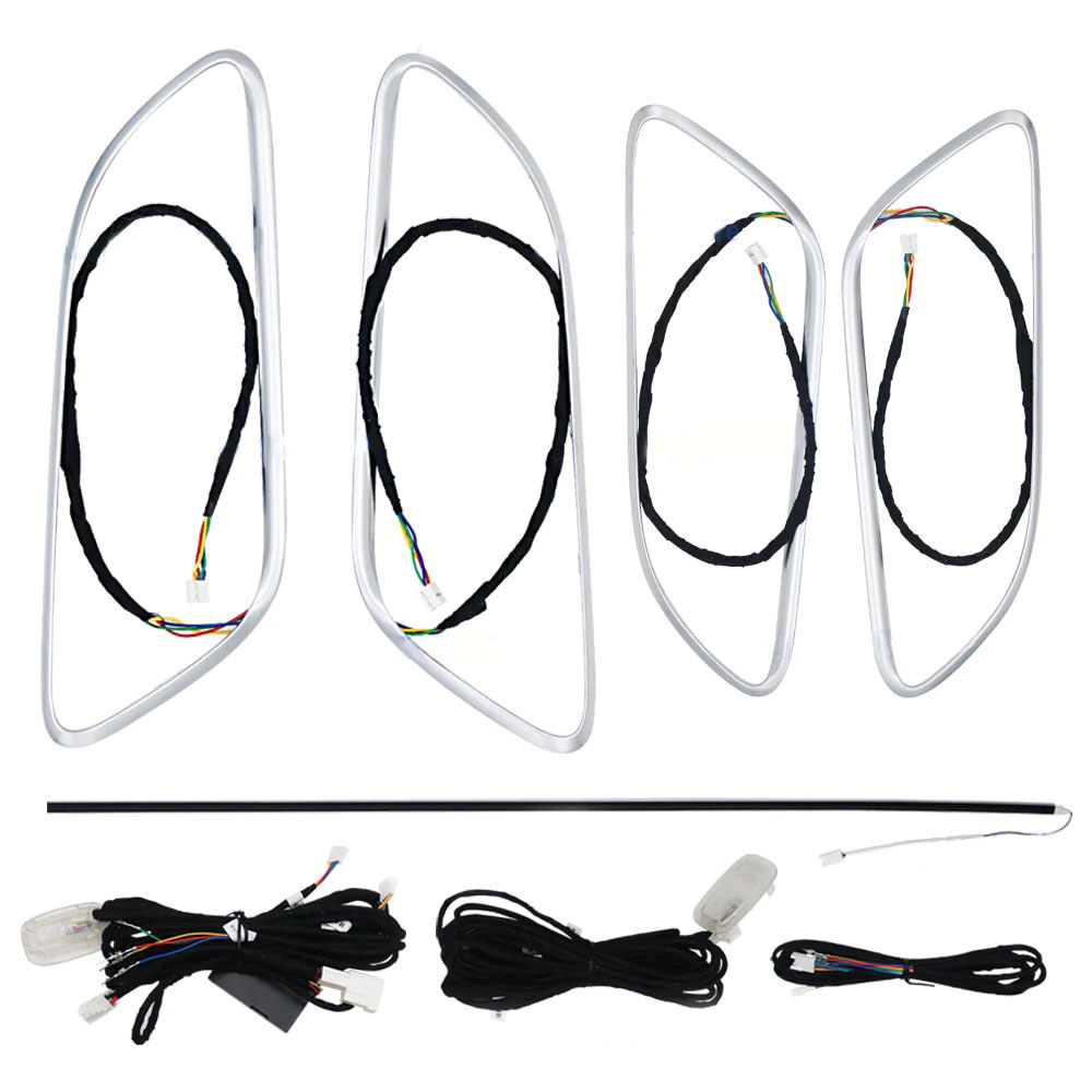 DIQ AMBIENT 8171 C - HANDLES for BENZ A-CLA-GLA mod. 2012-2020 (Digital iQ Handles Ambient Light Kit for MERCEDES A - CLA - GLA mod. 2012-2020) - Image 1