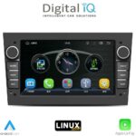 DIGITAL IQ BLA 019BL_CPA (7" DECK) MULTIMEDIA LINUX SYSTEM for OPEL ALL mod. 2003-2014 (GLOSS BLACK)