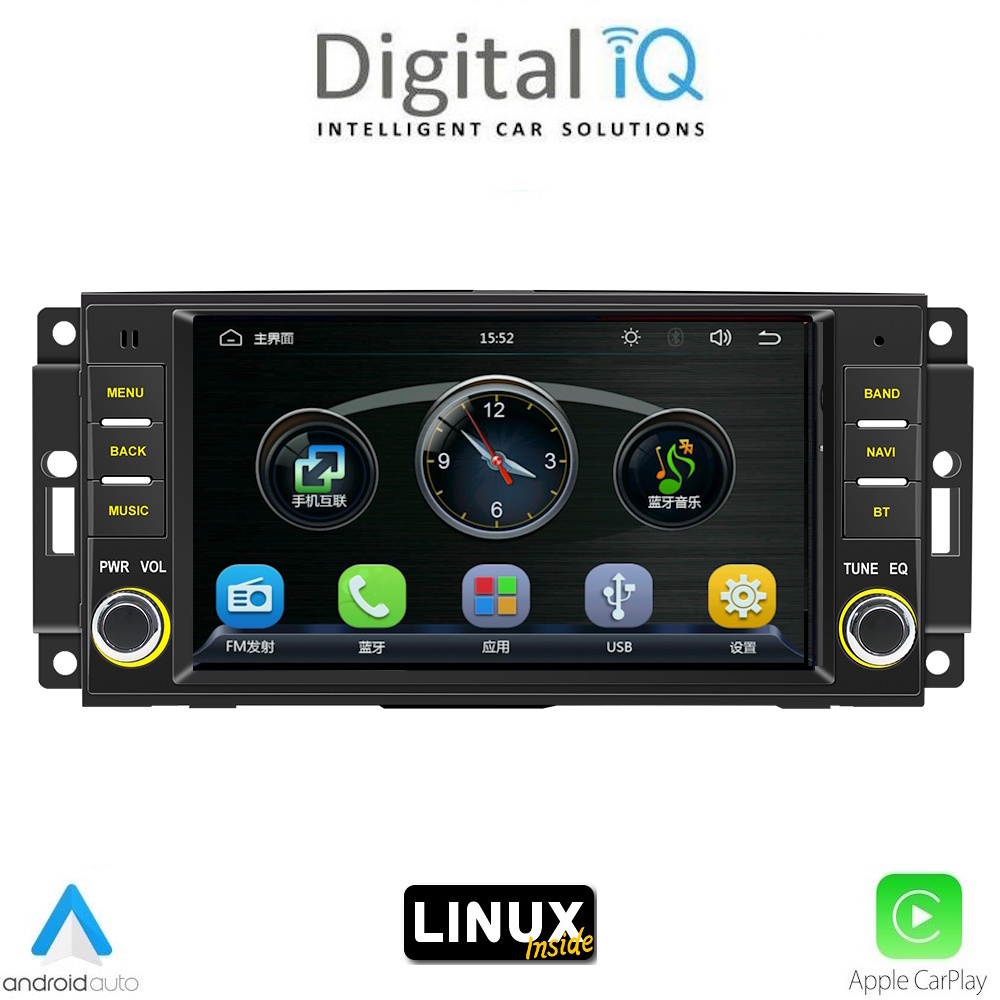 BLA024LX DIGITAL IQ BLA 024_CPA (7" DECK) MULTIMEDIA LINUX SYSTEM for JEEP ALL mod. 2005-2018 - Image 1