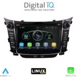 DIGITAL IQ BLA 026_CPA (7" DECK) MULTIMEDIA LINUX SYSTEM for HYUNDAI i30 mod. 2012-2017
