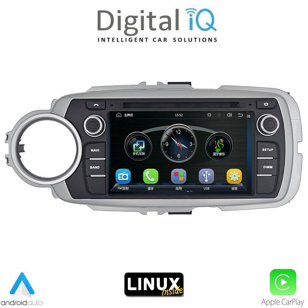 BLA030LX DIGITAL IQ BLA 030_CPA (7" DECK) MULTIMEDIA LINUX SYSTEM for TOYOTA YARIS mod. 2011-2020 - Image 1