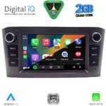 DIGITAL IQ BLD 209BL_CPA (7" DECK) MULTIMEDIA OEM for TOYOTA AVENSIS (T27) mod. 2009-2016 (BLACK) - Image 2