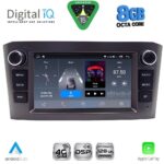 DIGITAL IQ BLM 725BL_CPA (7" DECK) MULTIMEDIA OEM for TOYOTA AVENSIS (T25) mod. 2003-2009 (BLACK)