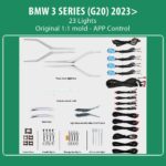 DIQ AMBIENT BMW S.3 (G20) FL mod. 2023+ (Digital iQ Ambient Light for BMW Series 3 mod. 2023+ FACELIFT with 23 Lights)
