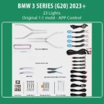 DIQ AMBIENT BMW S.3 (G20) FULL FL mod. 2023-2026 (Digital iQ Ambient Light for BMW Series 3 mod. 2023-2026 FACELIFT with 24 Lights)