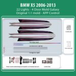 DIQ AMBIENT BMW X5 BM16Y (Digital iQ Ambient Light for BMW X5 (E70) mod. 2006-2013 with 22 Lights, Galaxy)