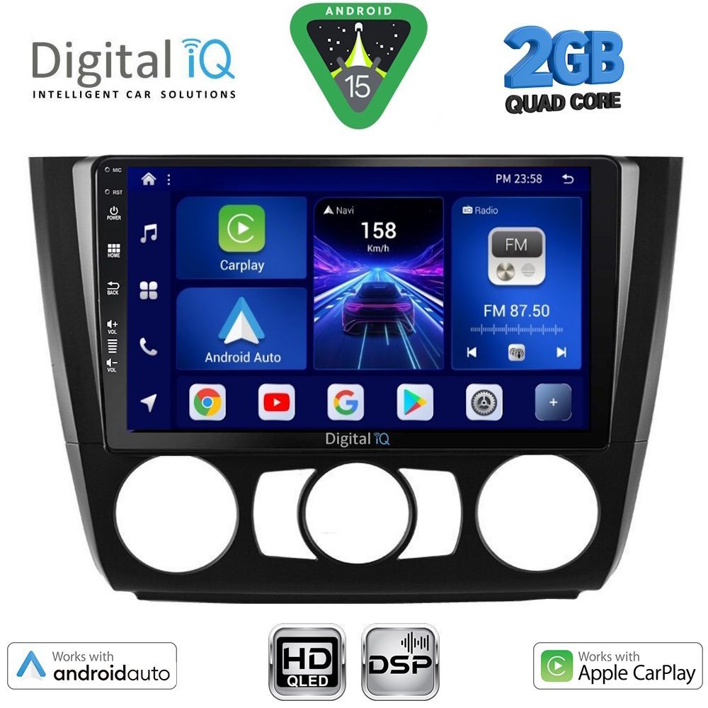 BXC3040_15 DIGITAL IQ BXC 3040_CPAA A/C (9inc) MULTIMEDIA TABLET for BMW S.1 E81-82-87-88 mod. 2004-2013 - Image 1