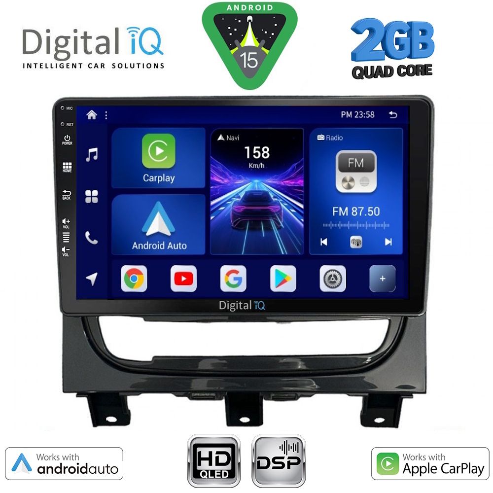 BXC3146_15 DIGITAL IQ BXC 3146_CPAA (9inc) MULTIMEDIA TABLET for FIAT STRADA mod. 2012-2020 - Image 1