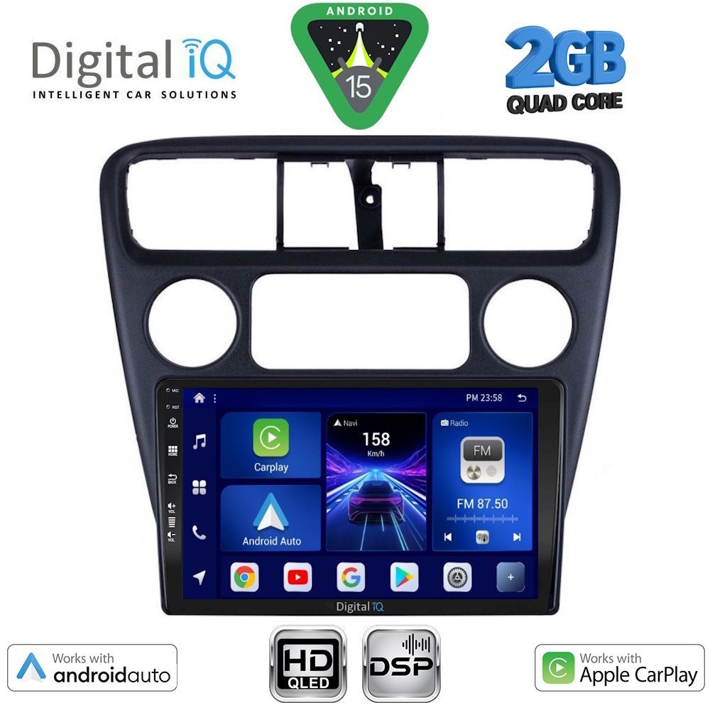 BXC3181_15 DIGITAL IQ BXC 3181_CPAA (9inc) MULTIMEDIA TABLET for HONDA ACCORD COUPE mod. 1998-2004 - Image 1