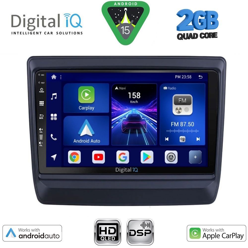 BXC3256_15 DIGITAL IQ BXC 3256_CPAA (9inc) MULTIMEDIA TABLET for ISUZU DMAX mod. 2020-2026 - Image 1