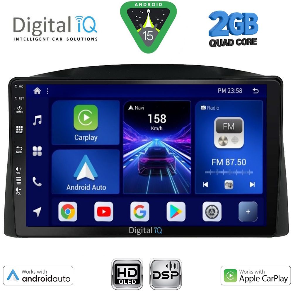 BXC3271_15 DIGITAL IQ BXC 3271_CPAA (10inc) MULTIMEDIA TABLET for JEEP GRAND CHEROKEE mod. 2005-2007 with Original Navi - Image 1
