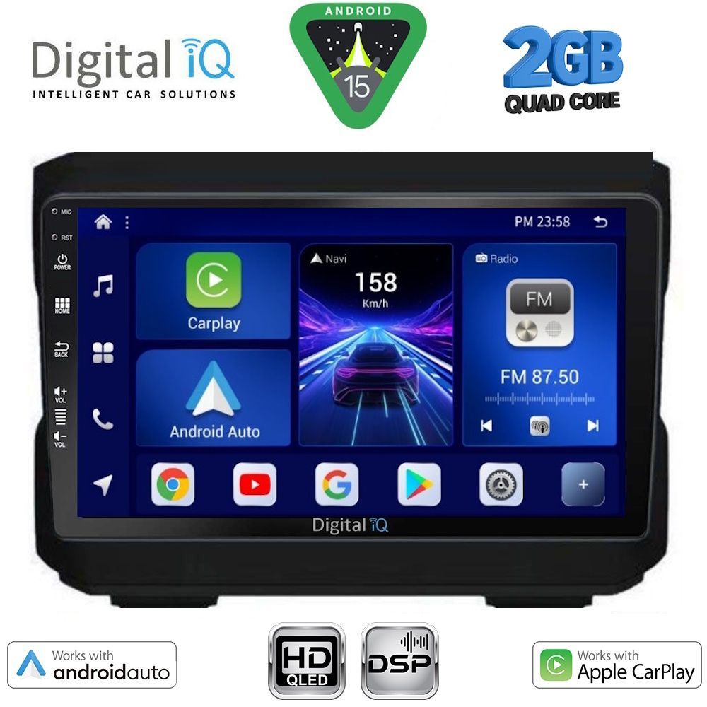 BXC3272_15 DIGITAL IQ BXC 3272_CPAA (10inc) MULTIMEDIA TABLET for JEEP mod. 2007-2014 – DODGE mod. 2007-2014 - Image 1