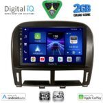 DIGITAL IQ BXC 3343_CPAA (9inc) MULTIMEDIA TABLET for LEXUS LS 430 – XF 430 mod. 2000-2006