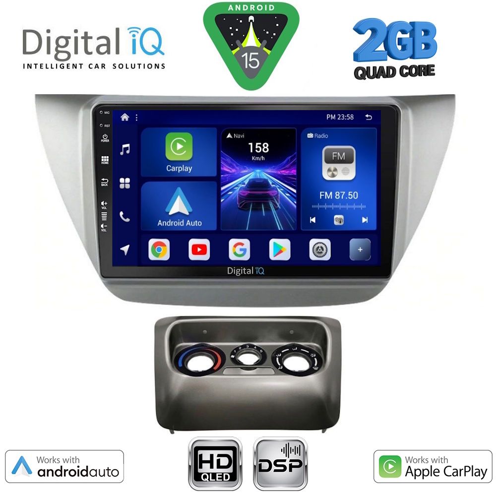 BXC3433_15 DIGITAL IQ BXC 3433_CPAA (9inc) MULTIMEDIA TABLET for MITSUBISHI LANCER mod. 2000-2007 - Image 1