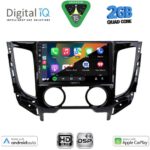 DIGITAL IQ BXC 3437_CPAA A/C (9inc) MULTIMEDIA TABLET for MITSUBISHI L200 mod. 2015-2019 with A/C - Image 2