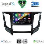 DIGITAL IQ BXC 3437_CPAA CLIMA (9inc) MULTIMEDIA TABLET for MITSUBISHI L200 mod. 2015-2019 with CLIMA - Image 2