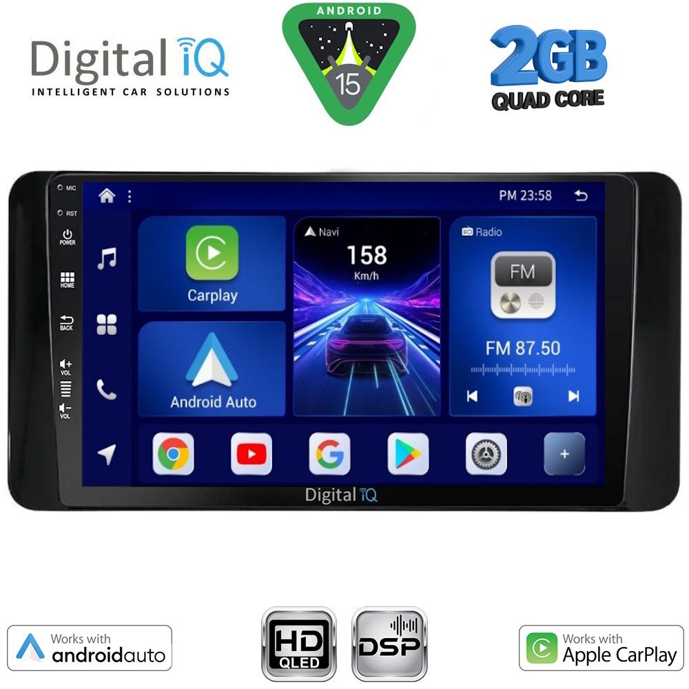 BXC3586_15 DIGITAL IQ BXC 3586_CPAA (10inc) MULTIMEDIA TABLET for SKODA KAMIQ mod. 2018-2026 - Image 1
