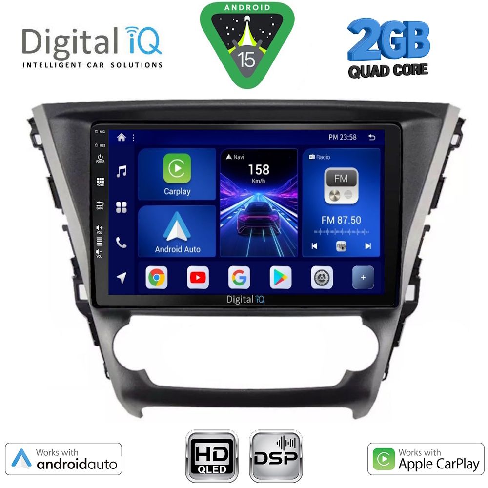 BXC3706_15 DIGITAL IQ BXC 3706_CPAA (10inc) MULTIMEDIA TABLET for TOYOTA AVENSIS mod. 2016-2019 - Image 1