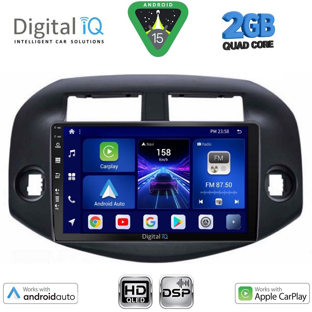 BXC3732_15 DIGITAL IQ BXC 3732_CPAA (10inc) MULTIMEDIA TABLET for TOYOTA RAV 4 mod. 2006-2012 - Image 1