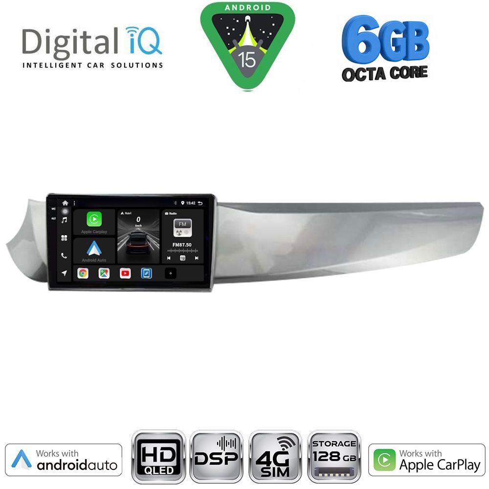 BXF17025-15 DIGITAL IQ BXF 17025_CPAA (9inc) MULTIMEDIA TABLET for ALFA ROMEO GIULIETTA mod. 2010-2014 - Image 1