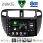 DIGITAL IQ BXF 17186_CPAA A/C (9inc) MULTIMEDIA TABLET for HONDA CIVIC mod. 1995-2001