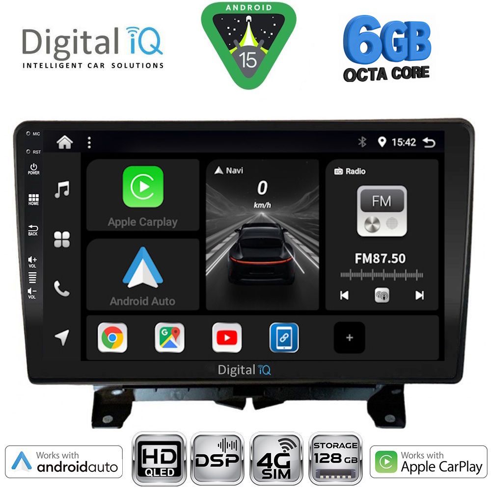 BXF17332-15 DIGITAL IQ BXF 17332_CPAA (9inc) MULTIMEDIA TABLET for LAND ROVER DISCOVERY 3 - RANGE ROVER SPORT mod. 2004-2009 - Image 1