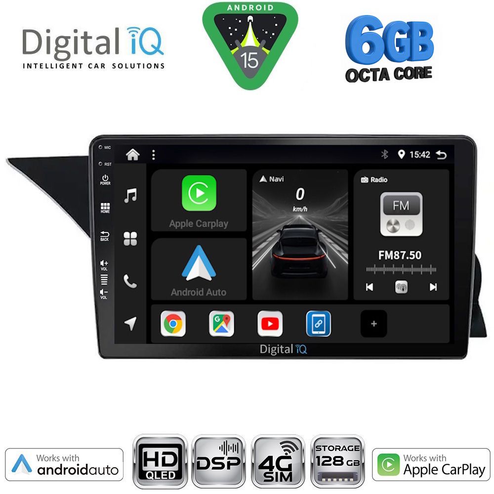 BXF17411-15 DIGITAL IQ BXF 17411_CPAA (NTG 4.0) (9inc) MULTIMEDIA TABLET for MERCEDES GLK (X204) mod. 2008-2012 - Image 1