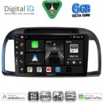 DIGITAL IQ BXF 17457BL_CPAA (9inc) MULTIMEDIA TABLET for NISSAN MICRA K12 mod. 2002-2010 (BLACK)