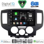 DIGITAL IQ BXF 17458BL_CPAA (9inc) MULTIMEDIA TABLET for NISSAN NV 200 mod. 2009-2020 (BLACK)