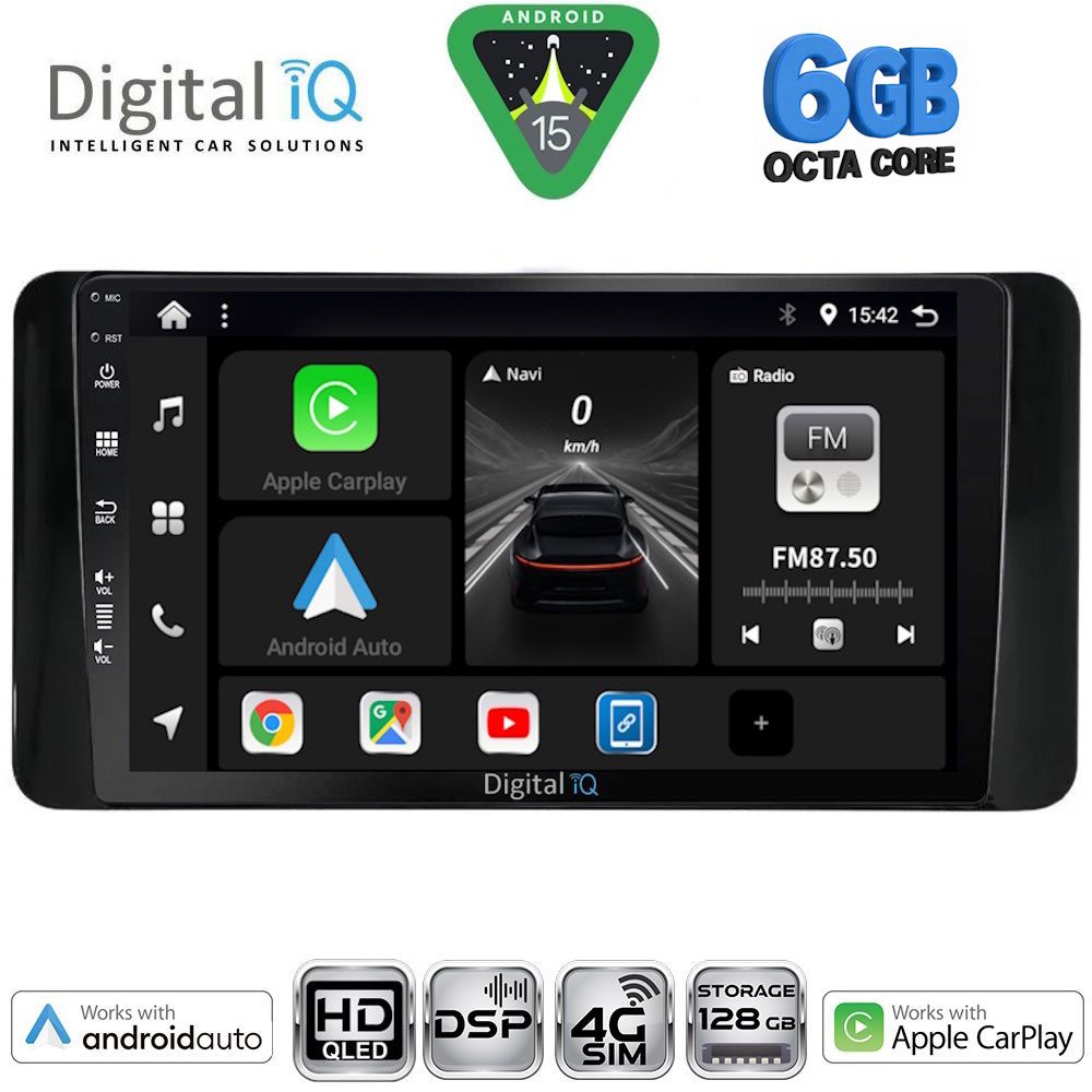 BXF17586-15 DIGITAL IQ BXF 17586_CPAA (10inc) MULTIMEDIA TABLET for SKODA KAMIQ mod. 2018-2026 - Image 1
