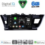 DIGITAL IQ BXF 17714BIG_CPAA (10inc) MULTIMEDIA TABLET for TOYOTA COROLLA mod. 2013-2016