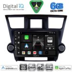DIGITAL IQ BXF 17719_CPAA (10inc) MULTIMEDIA TABLET for TOYOTA HIGHLANDER mod. 2008-2015