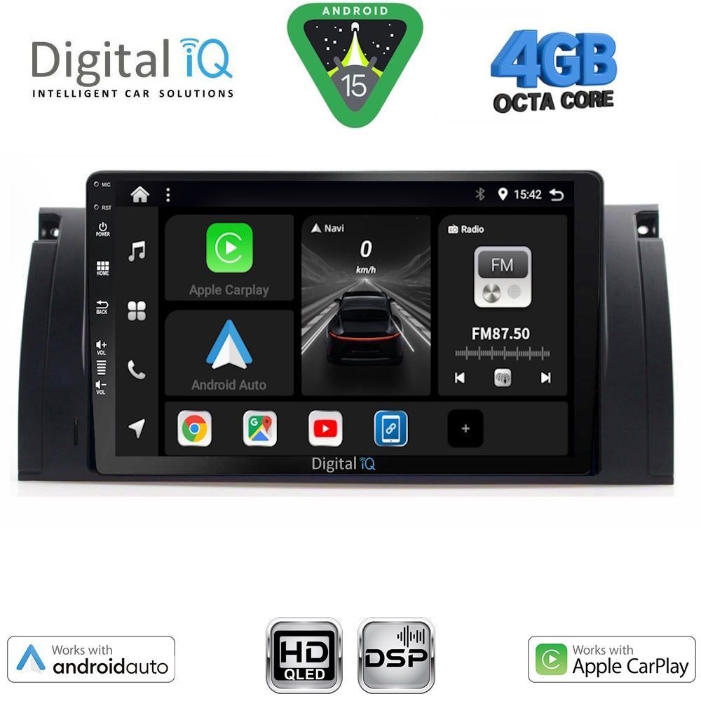 BXF6045_15 DIGITAL IQ BXF 16045_CPAA (9inc) MULTIMEDIA TABLET for BMW Series 5 (E39) mod. 1997-2005 | X5 (E53) mod. 1999-2006 - Image 1