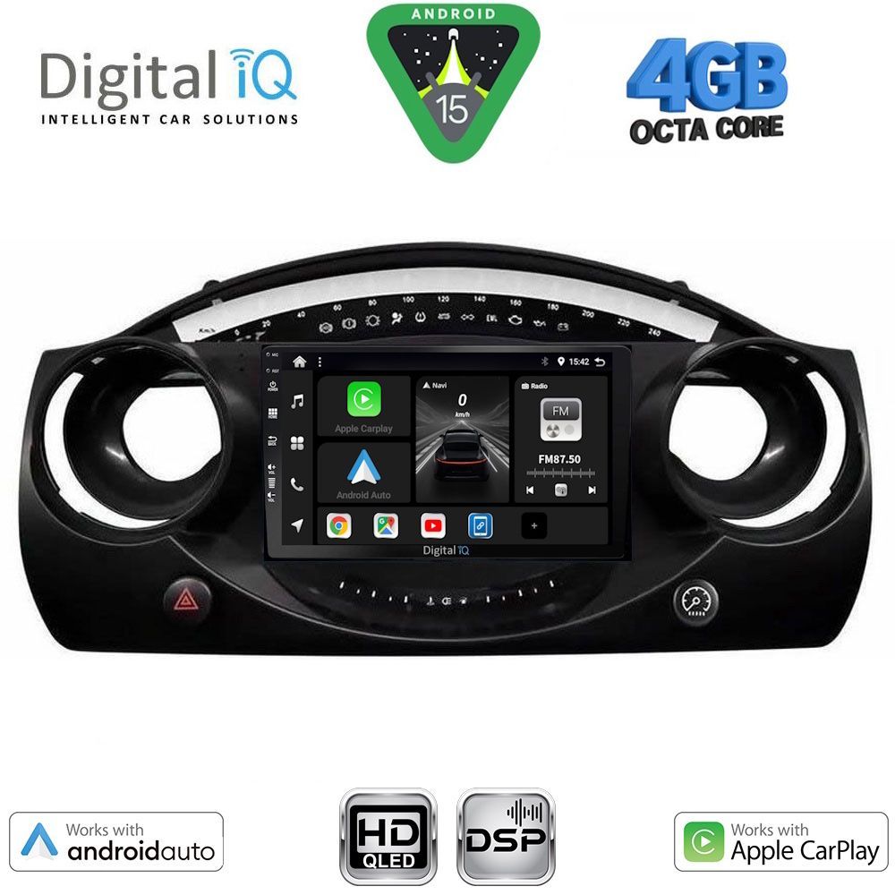 BXF6063_15 DIGITAL IQ BXF 16063_CPAA (9inc) MULTIMEDIA TABLET for MINI COOPER (R50-R52-R53) mod. 2000-2006 - Image 1