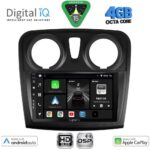 DIGITAL IQ BXF 16108_CPAA (9inc) MULTIMEDIA TABLET for DACIA LOGAN – SANDERO mod. 2012-2019