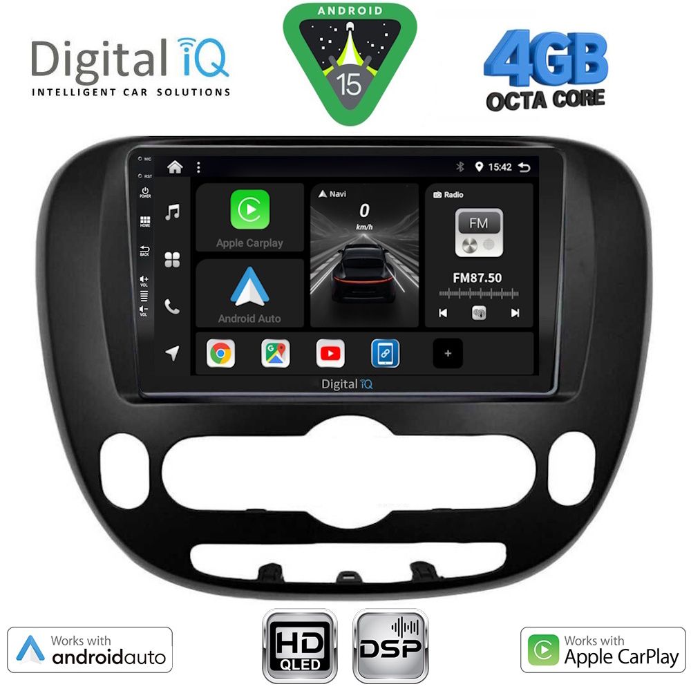 BXF6321_15 DIGITAL IQ BXF 16321_CPAA (9inc) MULTIMEDIA TABLET for KIA SOUL mod. 2014-2025 - Image 1